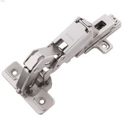 Bright Nickel Steel Framelss Hinge