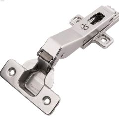 Bright Nickel Steel Corner Hinge
