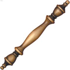 3\" Antique Brass Cavalier Door Pull\/Handle