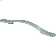 5.04\" Satin Nickel Euro Contemporary Door Pull