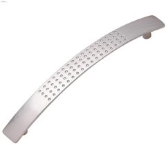 5.04\" Satin Nickel Metropolis Door Pull\/Handle