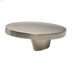 1-5\/8\" Satin Nickel Luna Door Knob