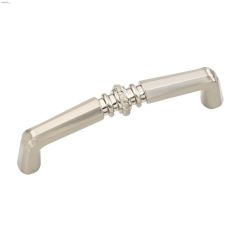 3\" Satin Nickel Ravel Door Pull