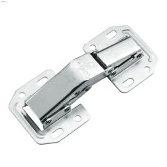 Cadmium Steel Eruo Full Overlay Hinge