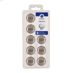 1-1\/4\" Satin Nickel Visual Packs Cabinet Knob-10\/Pack