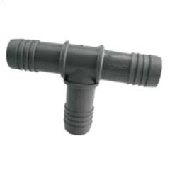 1\/2\" Insert End Gray Plastic Hose Tee