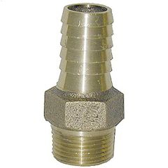1\/2\" x 1\/2\" MPT x Insert Bronze Pipe Adapter