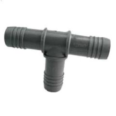 1-1\/2\" Insert End Gray Plastic Hose Tee