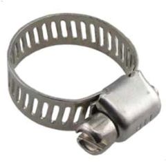 13\/16 - 1-3\/4\" Galvanized 300 Stainless Steel Hose Clamp