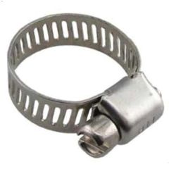 7\/16 - 25\/32\" Galvanized 300 Stainless Steel Hose Clamp