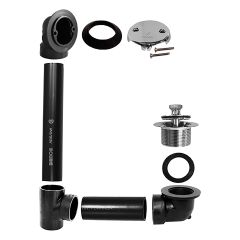 Bath Waste Overflow Kit Without Lift Lock