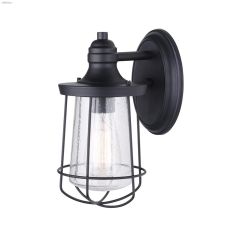 Leon (1) Lamp A 60 Watt Black Outdoor Light