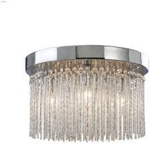 Monaco 4 Light G9 40 Watt Chrome Flushmount Light