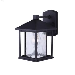 West (1) Lamp A 100 Watt Black Outdoor Light