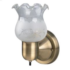 1 Light A 60 Watt Antique Bronze Wall Sconce
