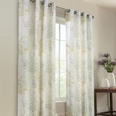50" x 84" Ivory Lana Grommet Drapery Panel