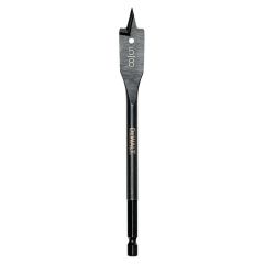 5/8" x 6" Carbon Steel Black Oxide Spade Bit