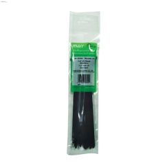 7-1/2" x 0.19" UV Black Cable Tie-20/Pack