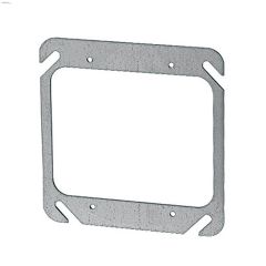 TradeSelect 4" x 4" 1 Gang Metal Square Cover