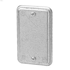 TradeSelect 4" x 2-1/2" Blank Utility Box Cover