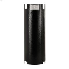 22-1/2 - 42" Black Matte Stove Pipe Adjustable Heat Shield