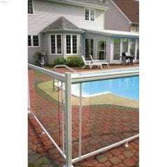 35-1/2" x 36" Clear Tempered Glass