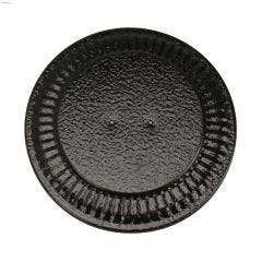 6" - 8" Black Matte Adjustable Flue Stopper