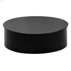 8" Black Matte Big End Cap