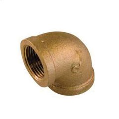 1/2" Thread Bronze 90 Degree Elbow