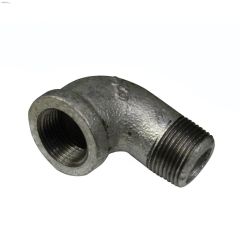 1" Galvanized Malleable Iron 90 Degree Street Elbow