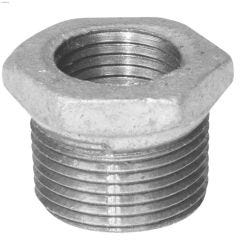 1" x 3/4" Galvanized Malleable Iron Hex Bushing
