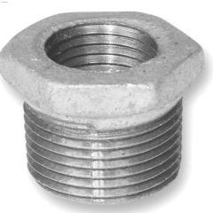 1-1\/4\" x 1\/2\" Galvanized Malleable Iron Hex Bushing