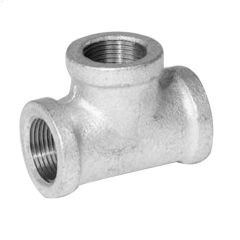 1/4" Galvanized Malleable Iron Tee