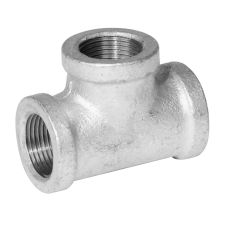 1-1/4" Galvanized Malleable Iron Tee