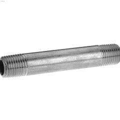 1/4" x Close Galvanized Steel Pipe Nipple