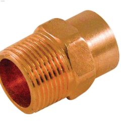 1\/2 x 3\/8 C x M Copper Male Adapter