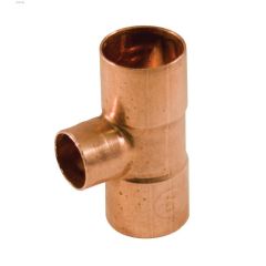 1\" x 1\" x 3\/4\" C x C x C Copper Tee