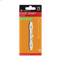 Clear 75 Watt RSC T3 J-Type Halogen Bulb
