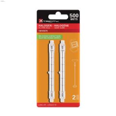 Clear 500 Watt RSC T3 J-Type Halogen Bulb-2\/Pack