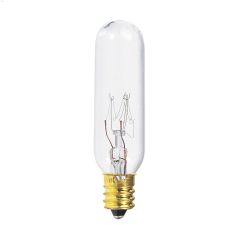 Clear 15 Watt Candelabra T6 Incandescent Bulb