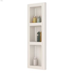 18\" x 44-1\/8\" x 5\" White Storage Module