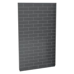 48" x 1-1/8" x 80-7/8" Gray Utile Side Wall Panel