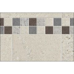 60\" x 30\" x 60\" Stone Sahara Utile Tub Wall Kit