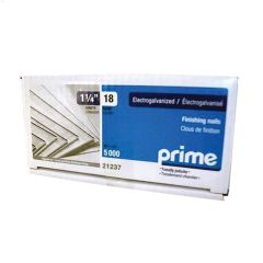 1-1\/4\" 18 Gauge Galvanized Brad Nail -5000\/Box