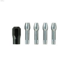Steel DimGray 4 Piece Quick Change Collet Nut Set
