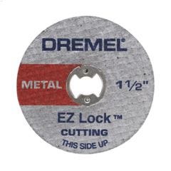 EZ-Lock\u2122 1-1\/2\" Red Cut-Off Wheel-5\/Pack