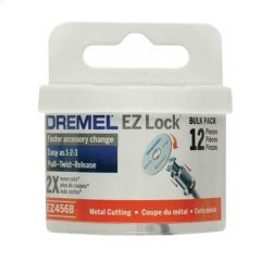 EZ-Lock\u2122 1-1\/2\" 1\/8\" Red Cut-Off Wheel-12\/Pack