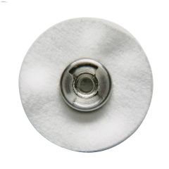 EZ-Lock\u2122 1\" Metal Yellow Cloth Polishing Wheel