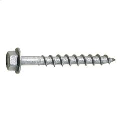 #9 x 1-1\/2\" Galvanized Hex Head Connector Screw-100\/Pack