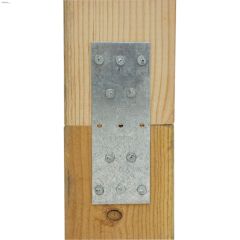 5\" x 1-13\/16\" Galvanized Steel Tie Plate